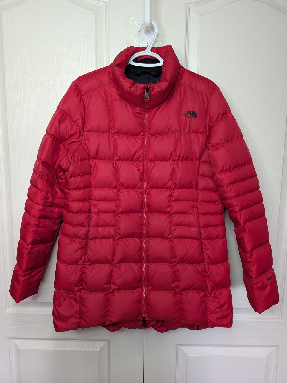 The North Face Women’s Red Quilted Puffer Jacket